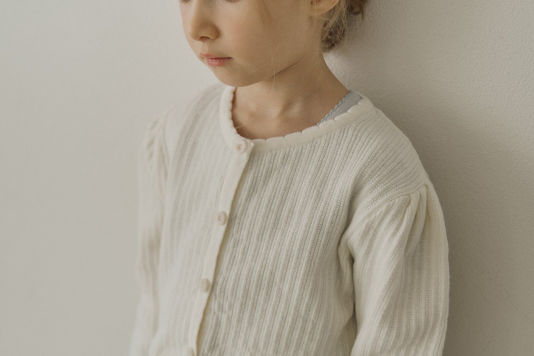 ［inné］Knit cardigan (ivory)