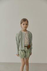 ［inné］Knit cardigan (mint)