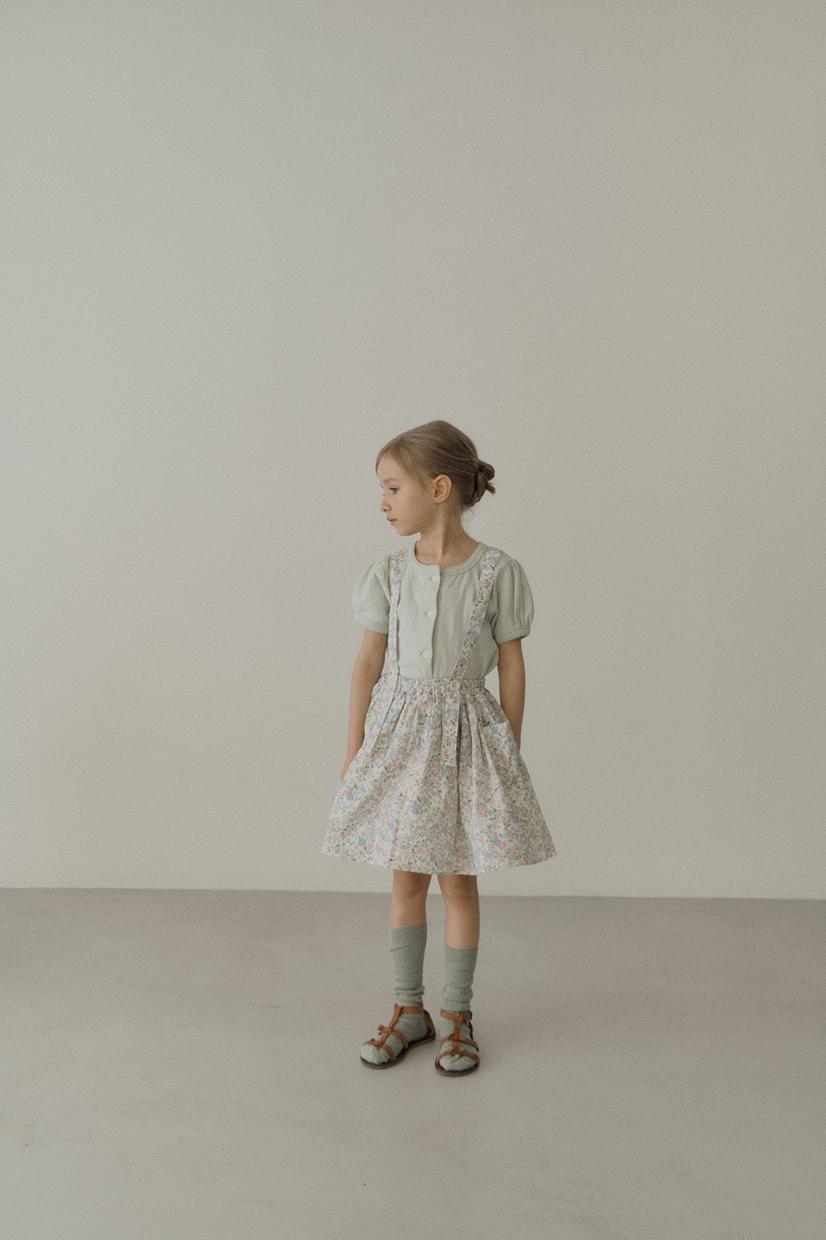 ［inné］Elodie cotton cardigan (soft mint)