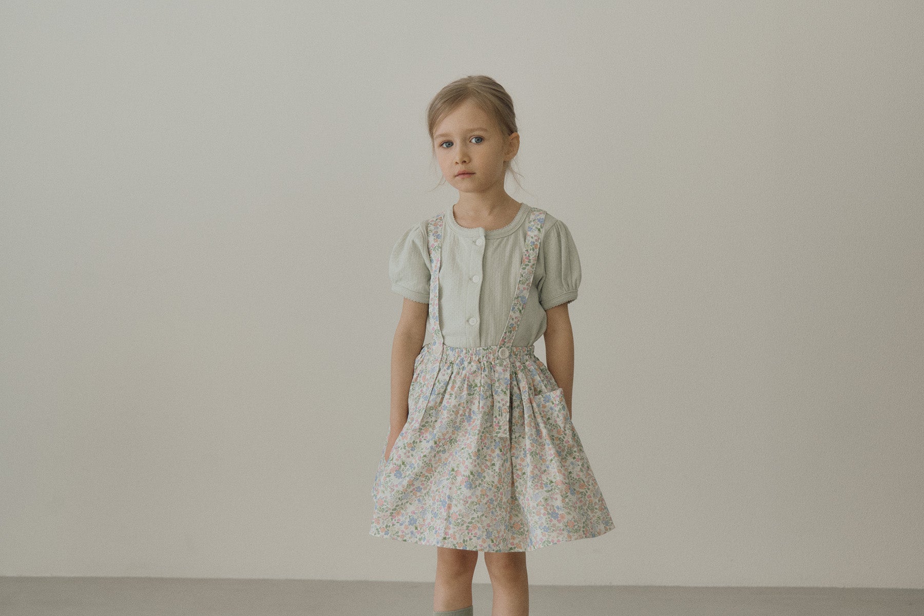 ［inné］Elodie cotton cardigan (soft mint)