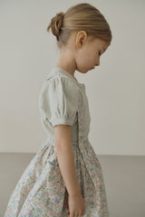 ［inné］Elodie cotton cardigan (soft mint)