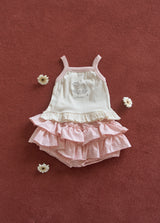 ［momo ann］Frill camisole