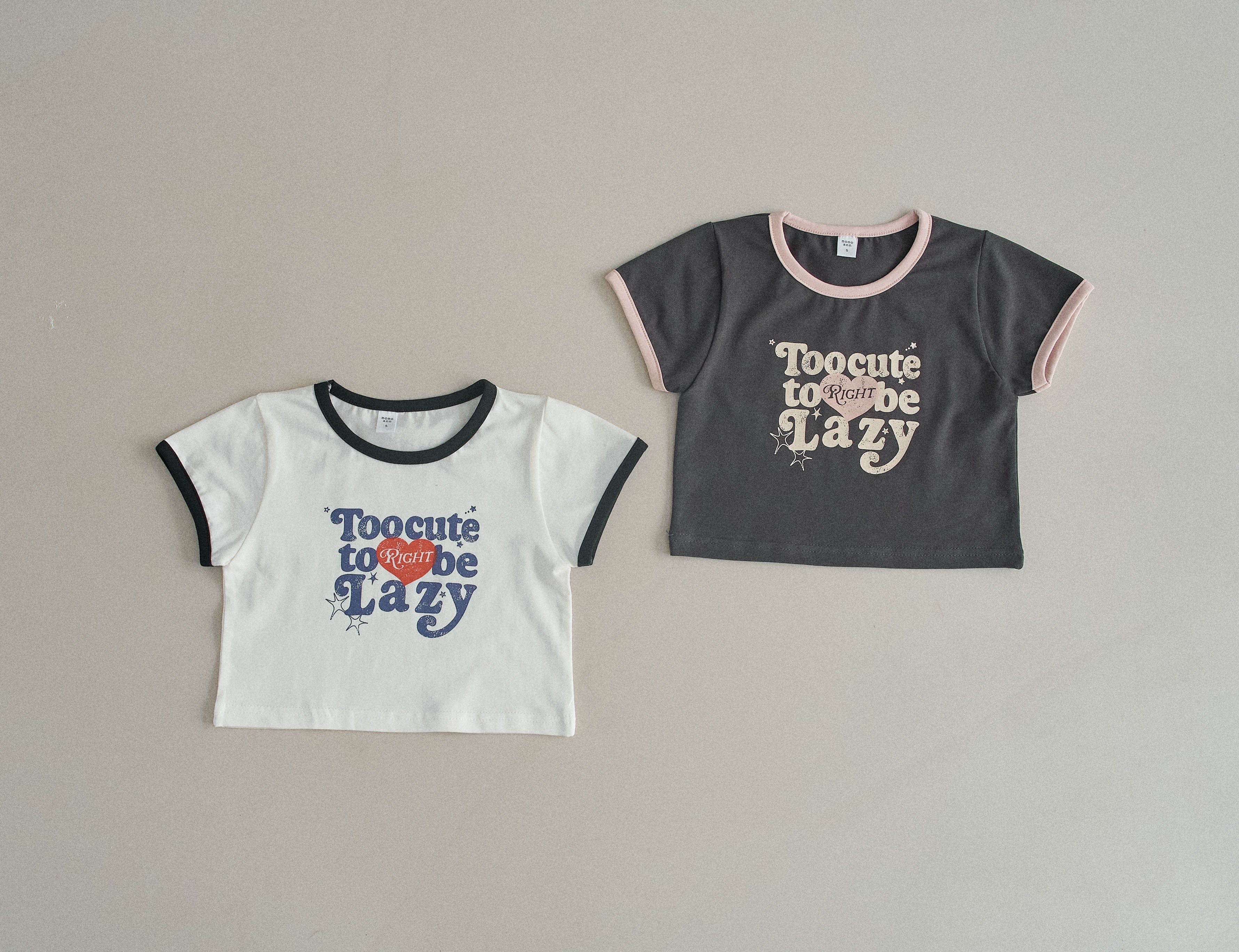［momo ann］Lazy tee
