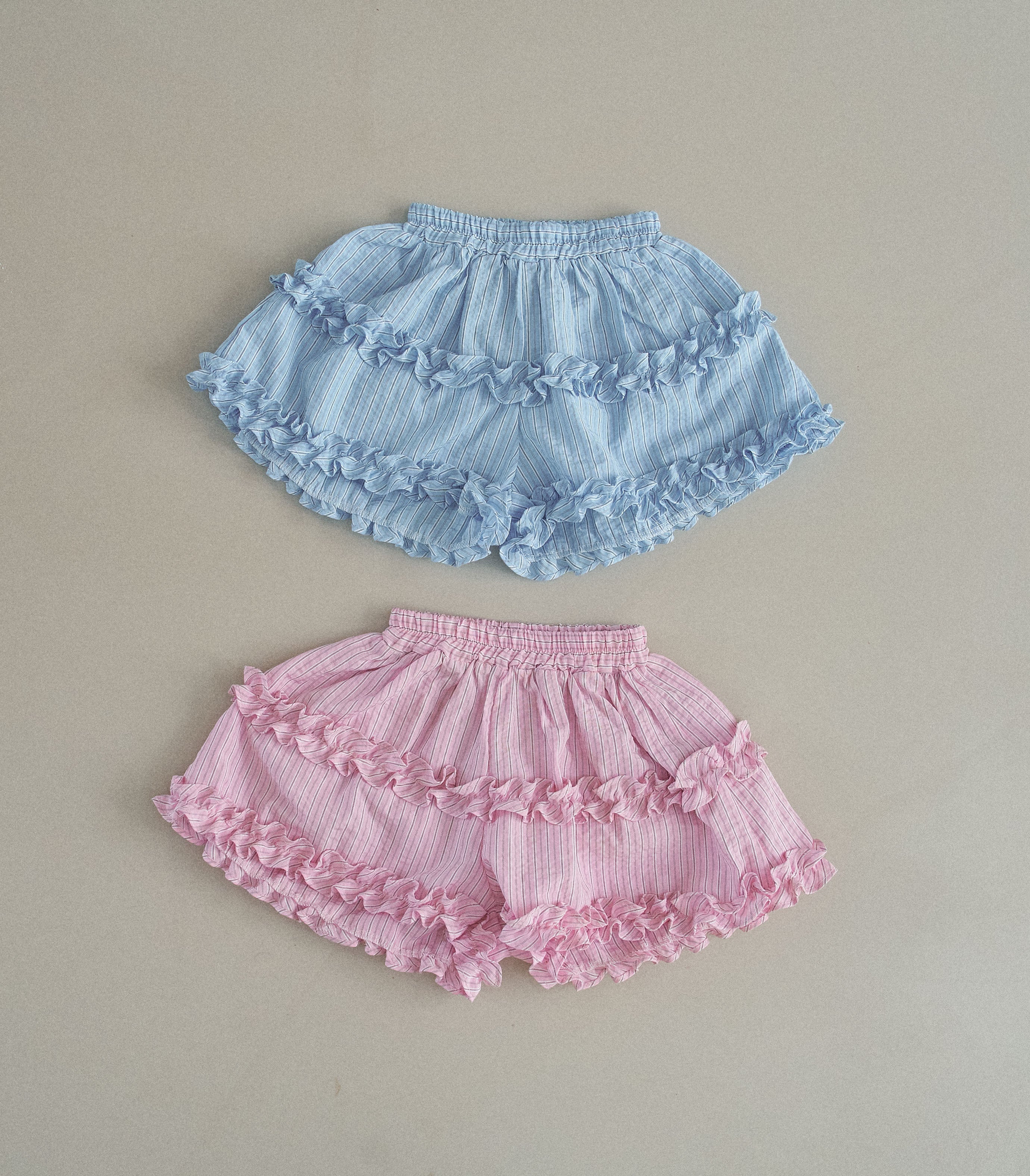 ［momo ann］Double frill culottes