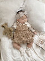 Bebe garden suspender suit