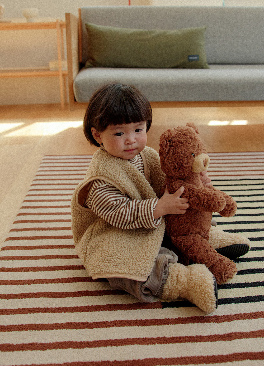 [whitesketchbook] Bichon boa vest