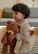 [whitesketchbook] Bichon boa vest