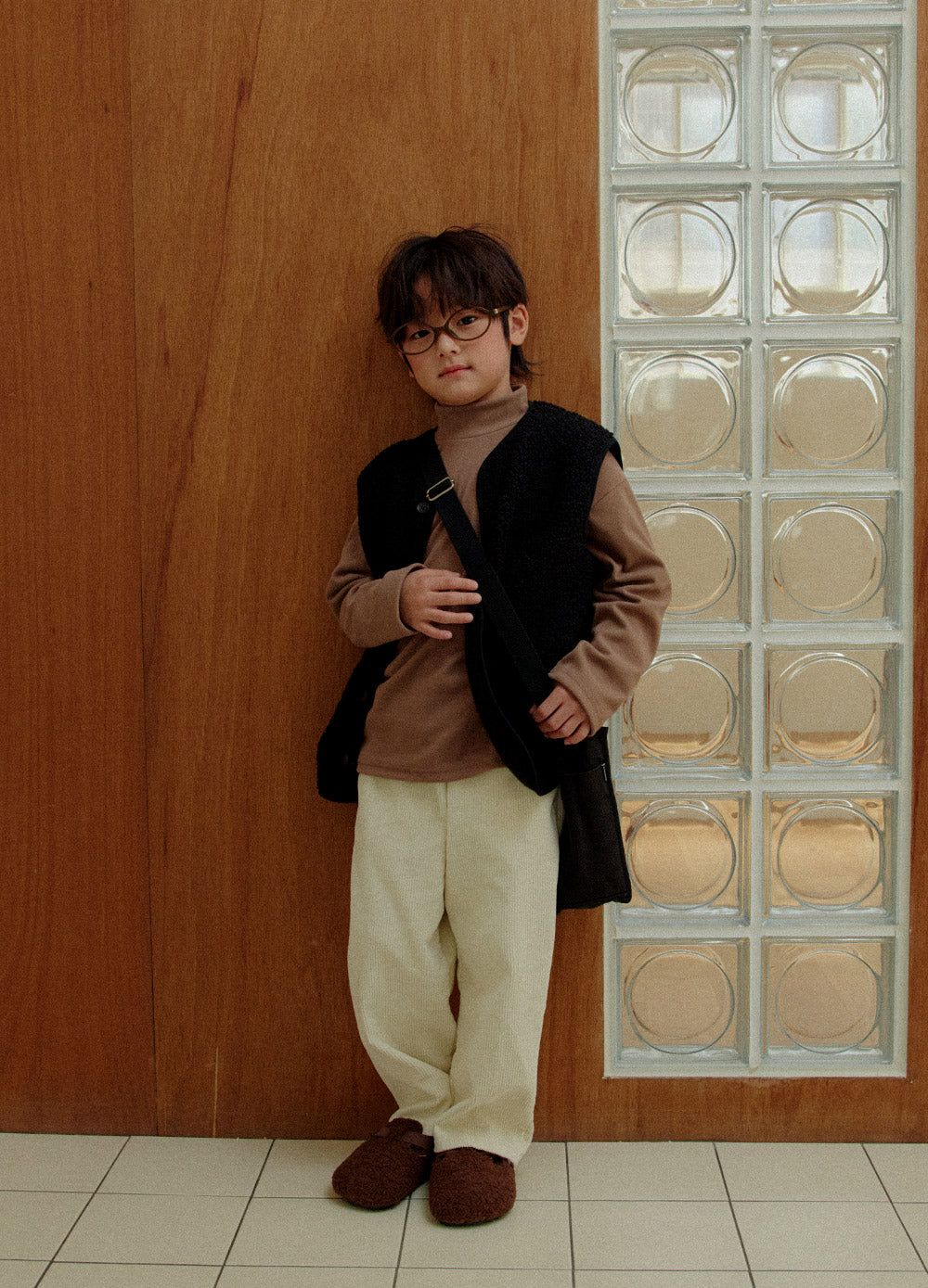 [whitesketchbook] Bichon boa vest