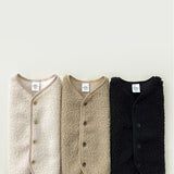 [whitesketchbook] Bichon boa vest
