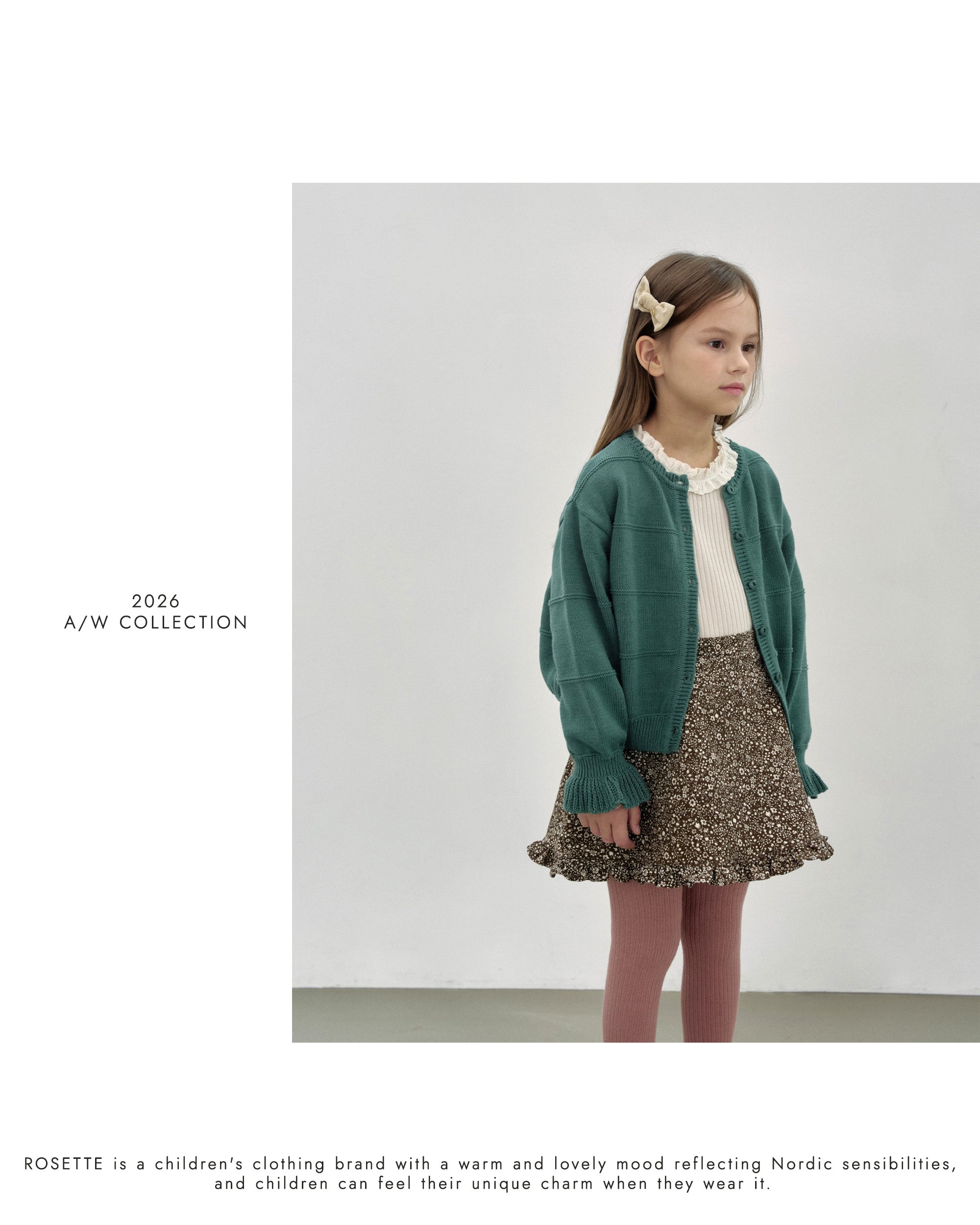 ［ROSETTE］Janet frill skirt