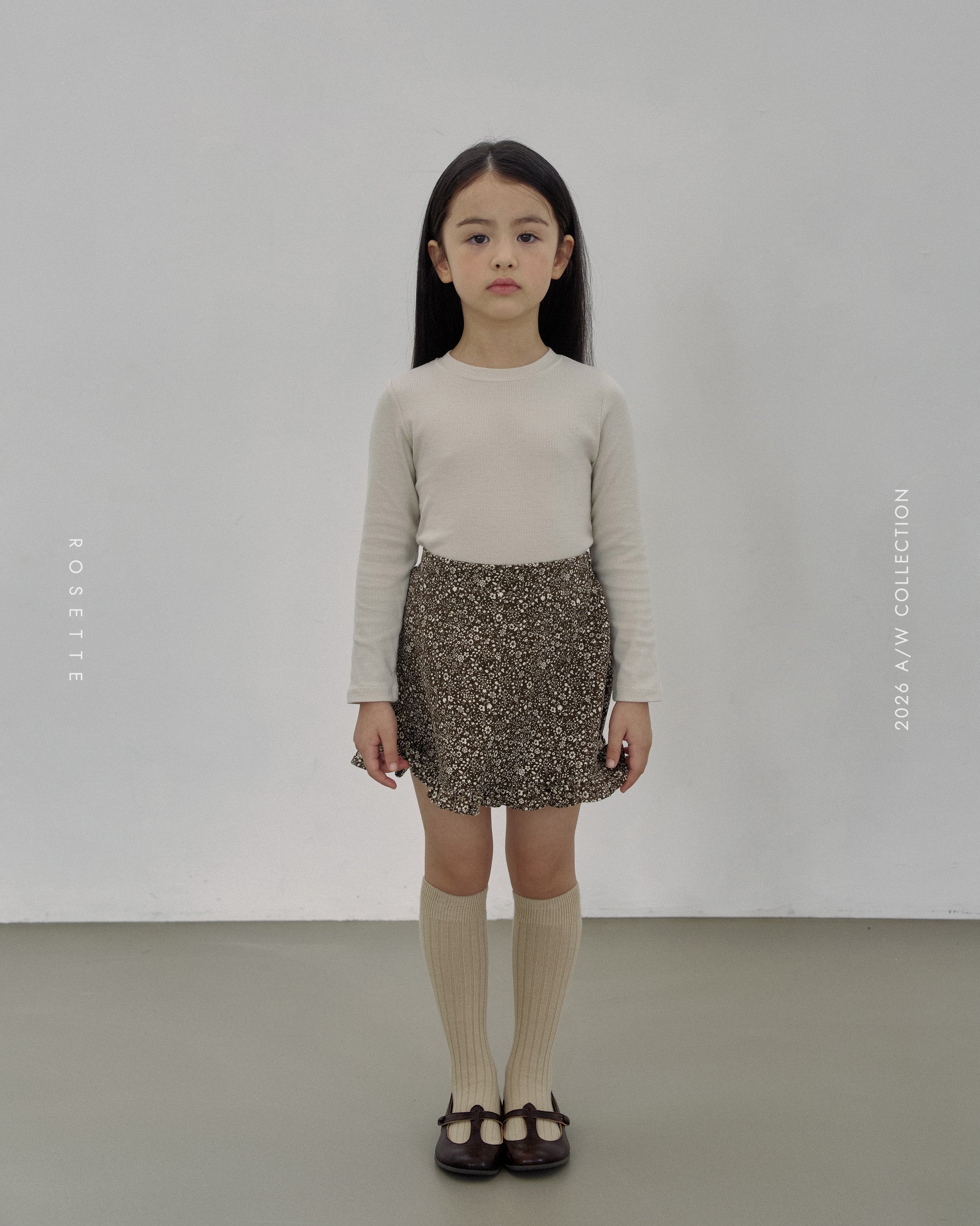 ［ROSETTE］Janet frill skirt