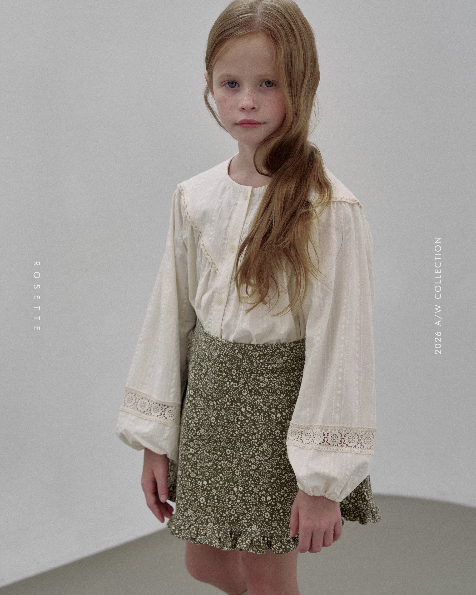 ［ROSETTE］Janet frill skirt