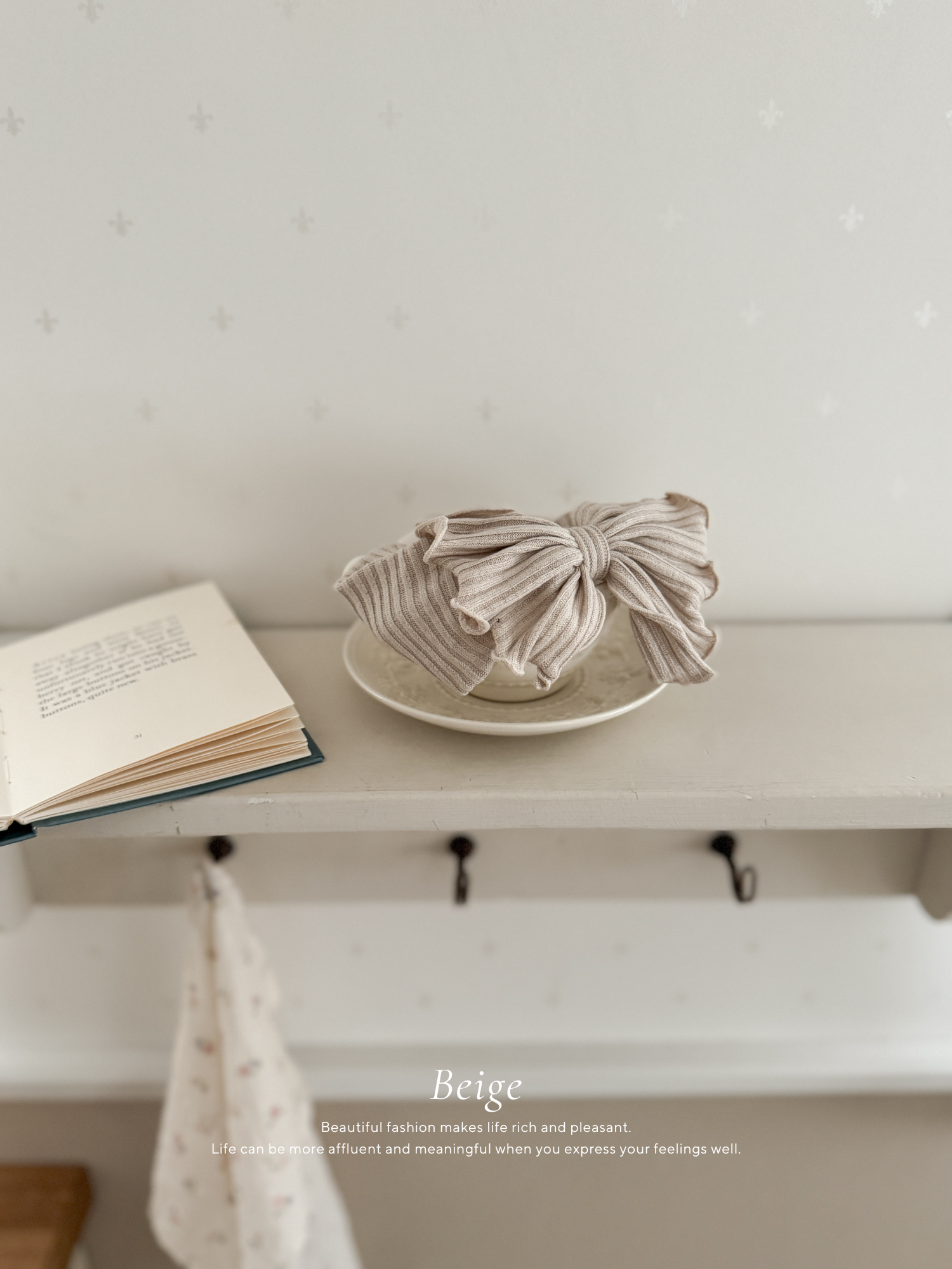 Frill ribbon hair band