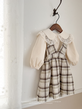 Miserable check one-piece