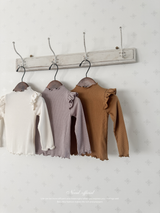 Ribbed Frill Tee