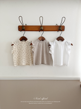 *Noeul.made* Muffin frill blouse
