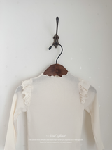 Ribbed Frill Tee