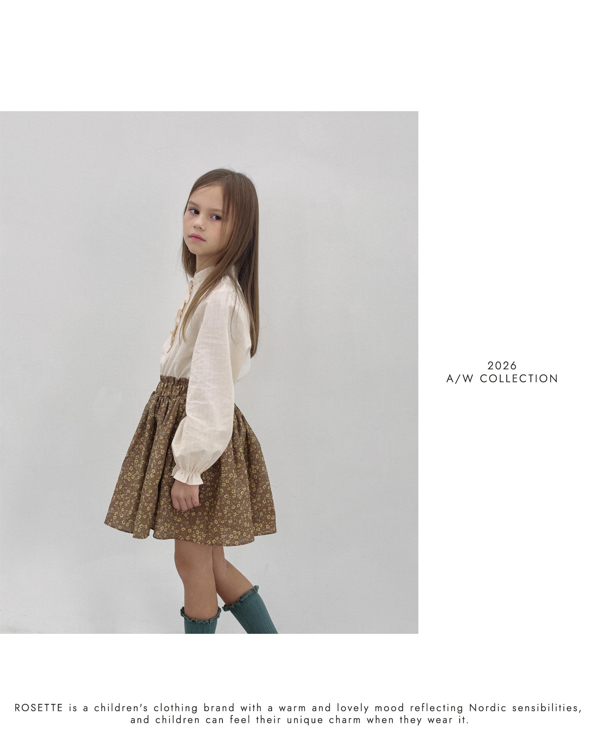 ［ROSETTE］Puella skirt