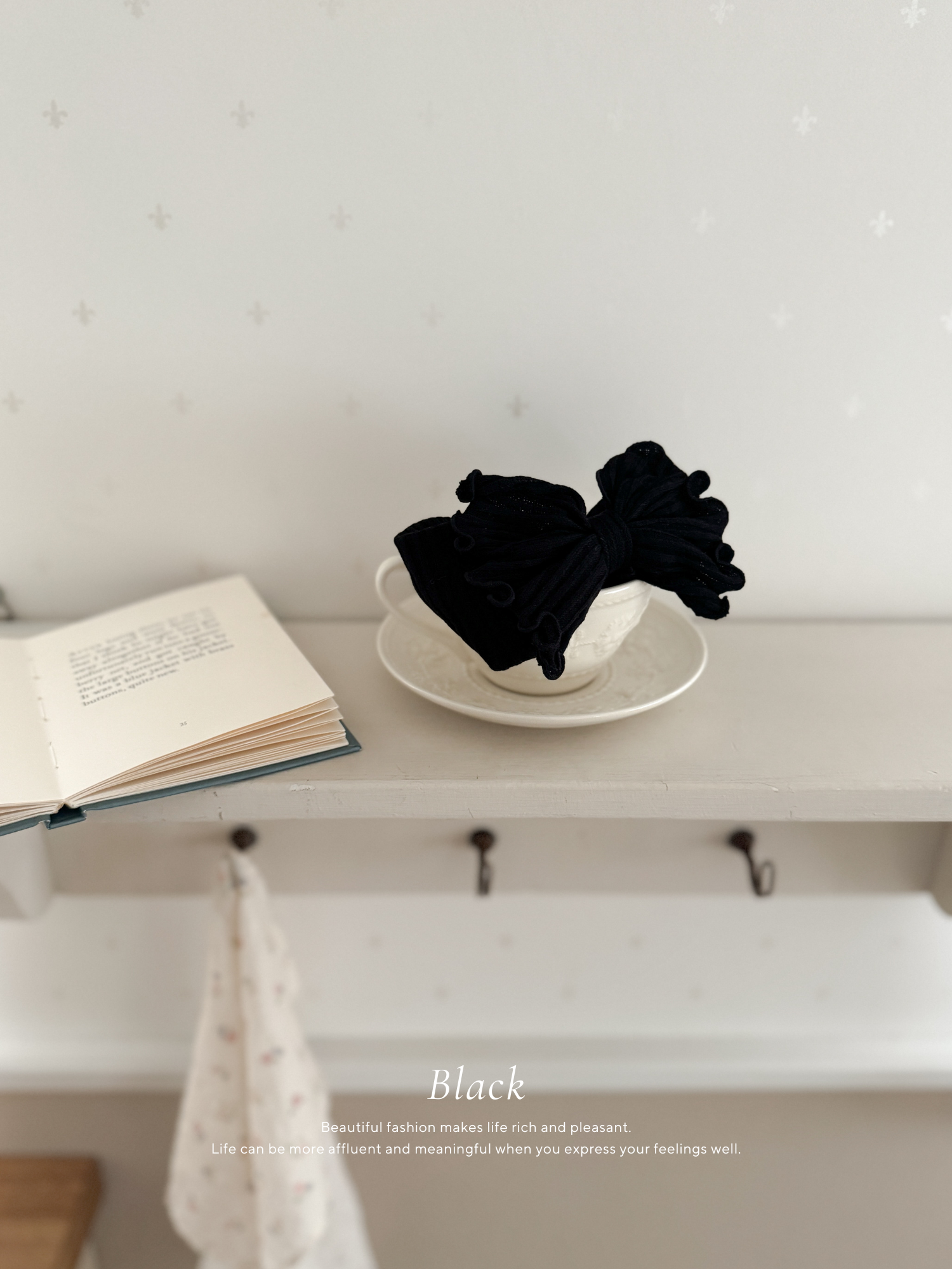 Frill ribbon hair band