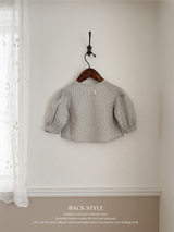 Bebe bonbon dot blouse