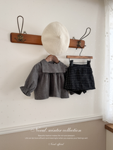 Miel check culotte pants