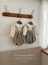 Crunch check suspender bloomer