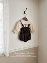 Naive check suspender bloomer