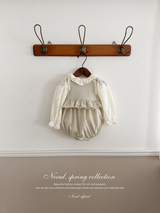 Lauran frill blouse (lace)