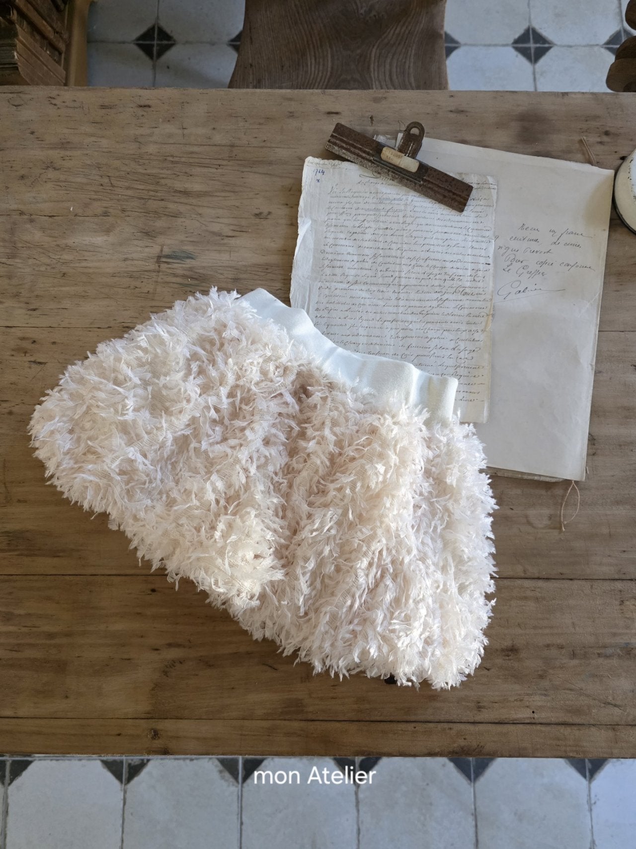 ［mon Atelier］Swan skirt