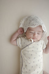 Ail flower newborn rompers