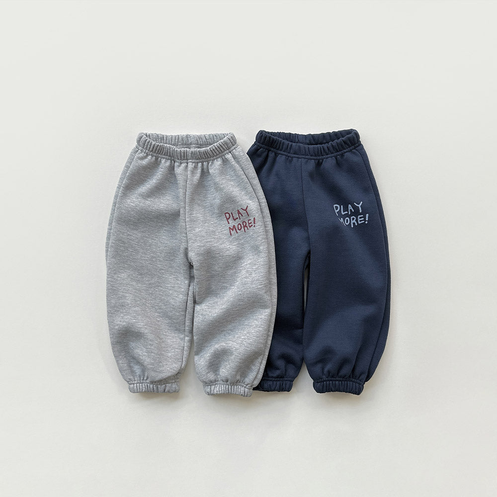 [whitesketchbook] Play jogger pants