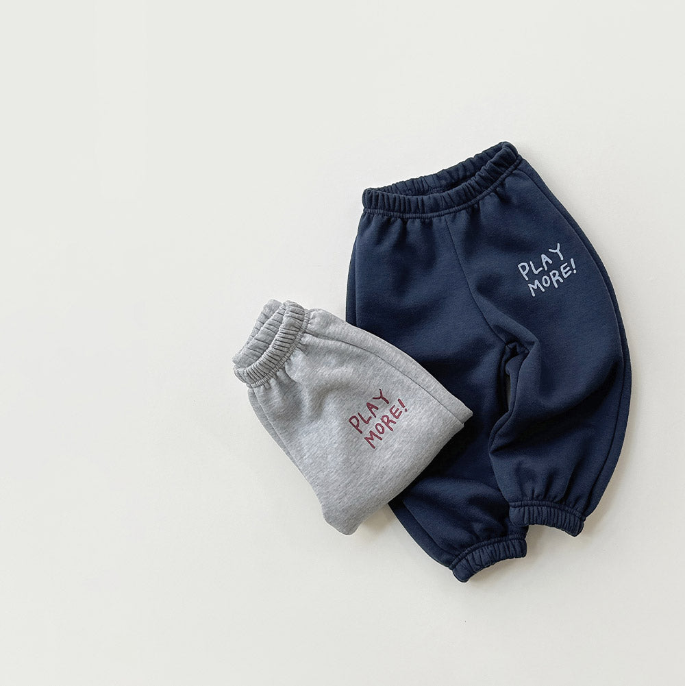 [whitesketchbook] Play jogger pants
