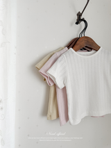 More eyelet tee