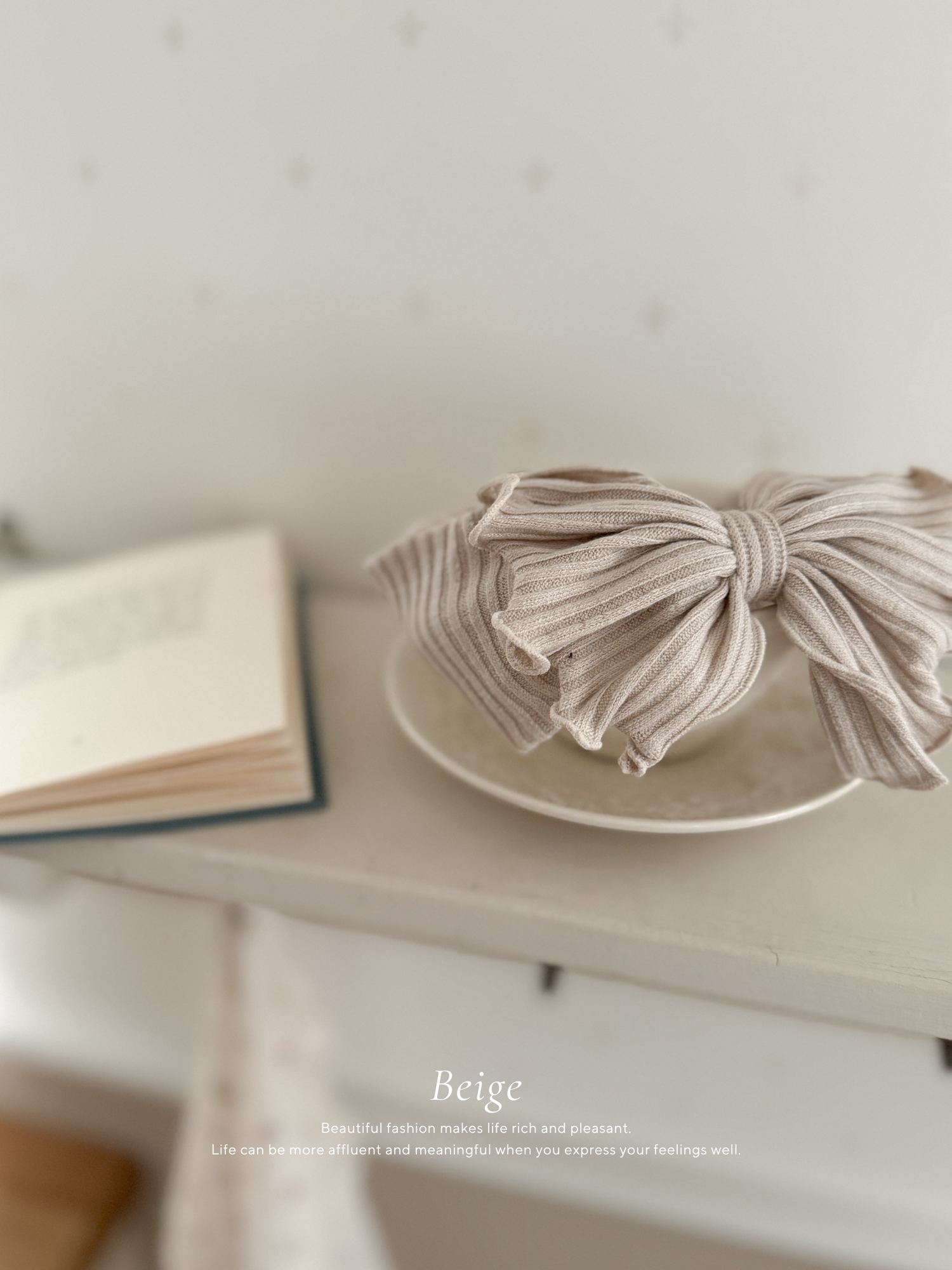 Frill ribbon hair band