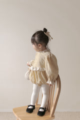 ［Anne shirley × Noeul.］Chanpagne flower rompers