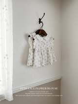 Petit lace flower blouse