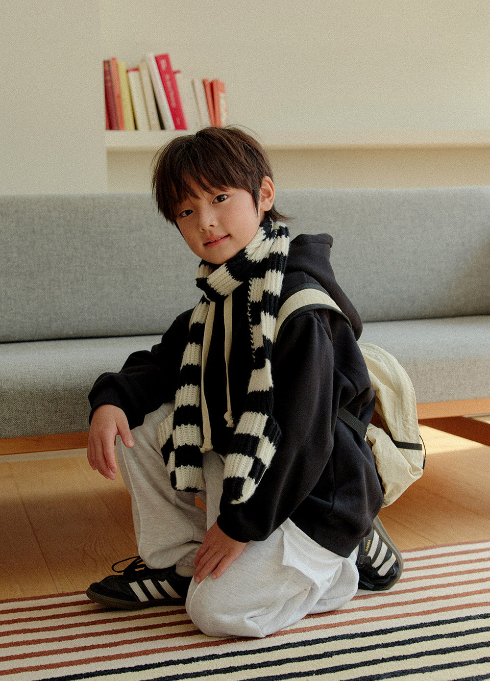 [whitesketchbook] Winter tuck pants