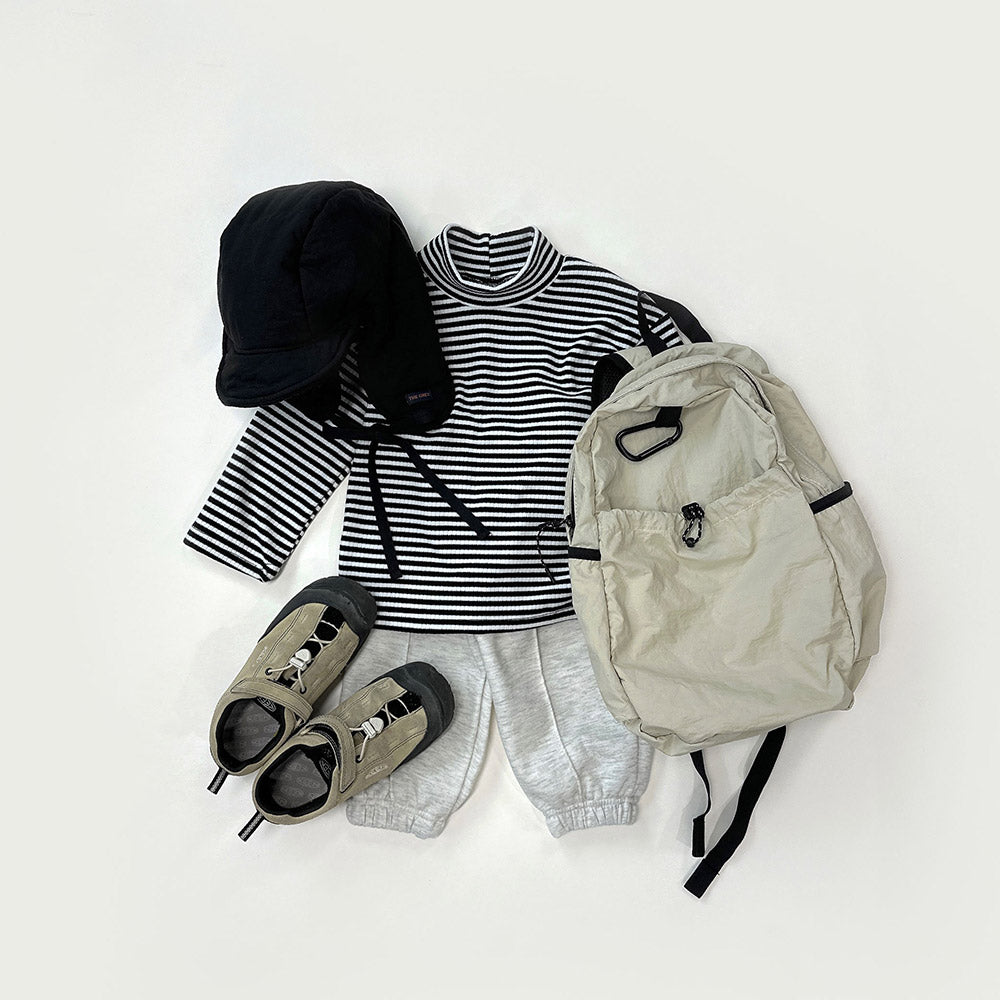 [whitesketchbook] Winter tuck pants