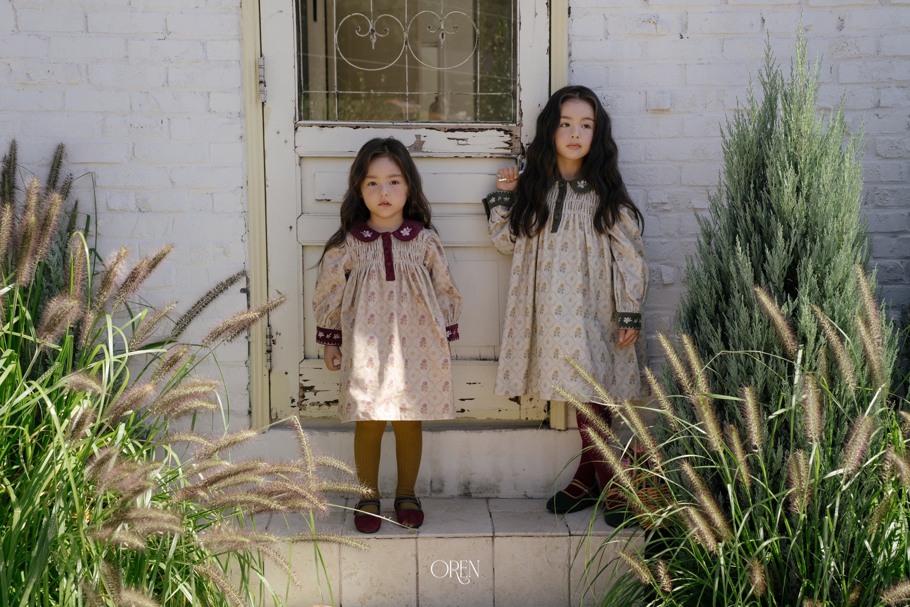 [OREN] Camila contrast dress
