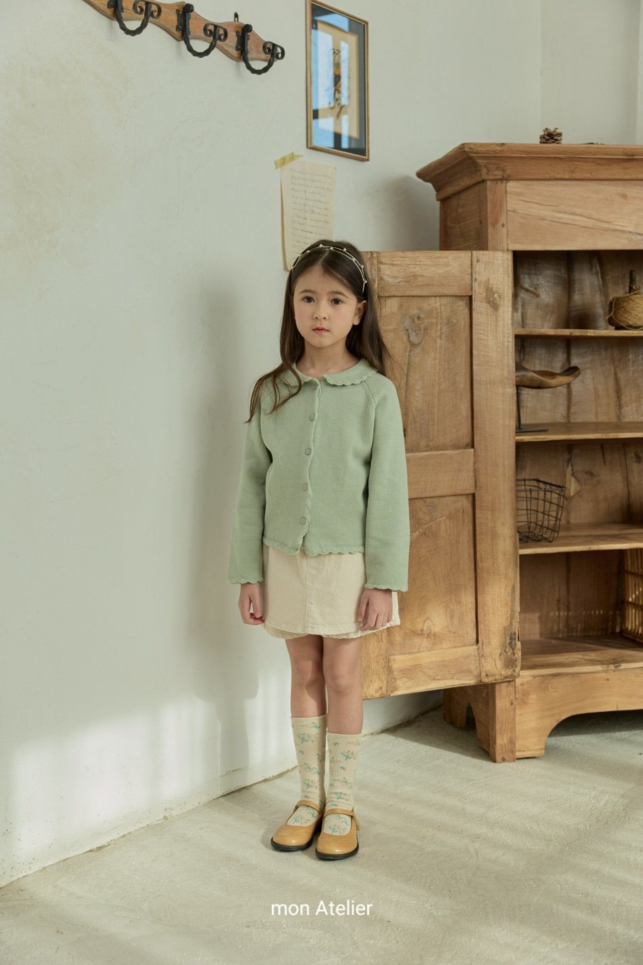 ［mon Atelier］Roro knit cardigan