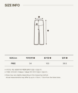 ［peekaboo］Maternity stretch pants (long)