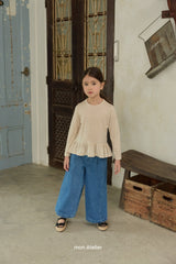 ［mon Atelier］Soft frill tops