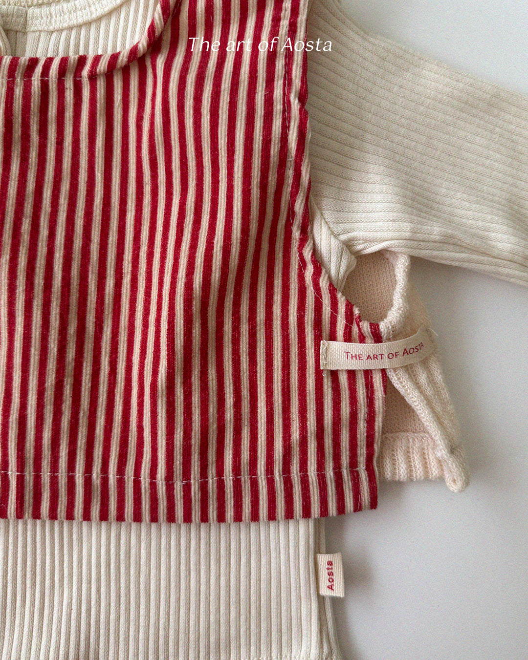 ［Aosta］Louis Stripe Vest