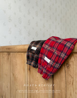 ［Aosta］Check pants