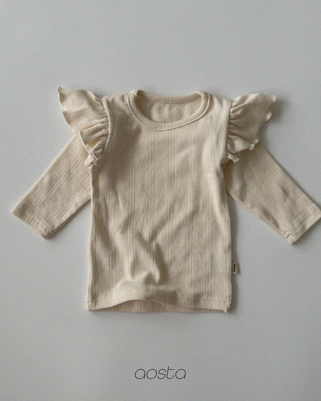 ［Aosta］Angel Frill Tee