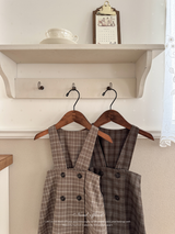 Rommy check one-piece