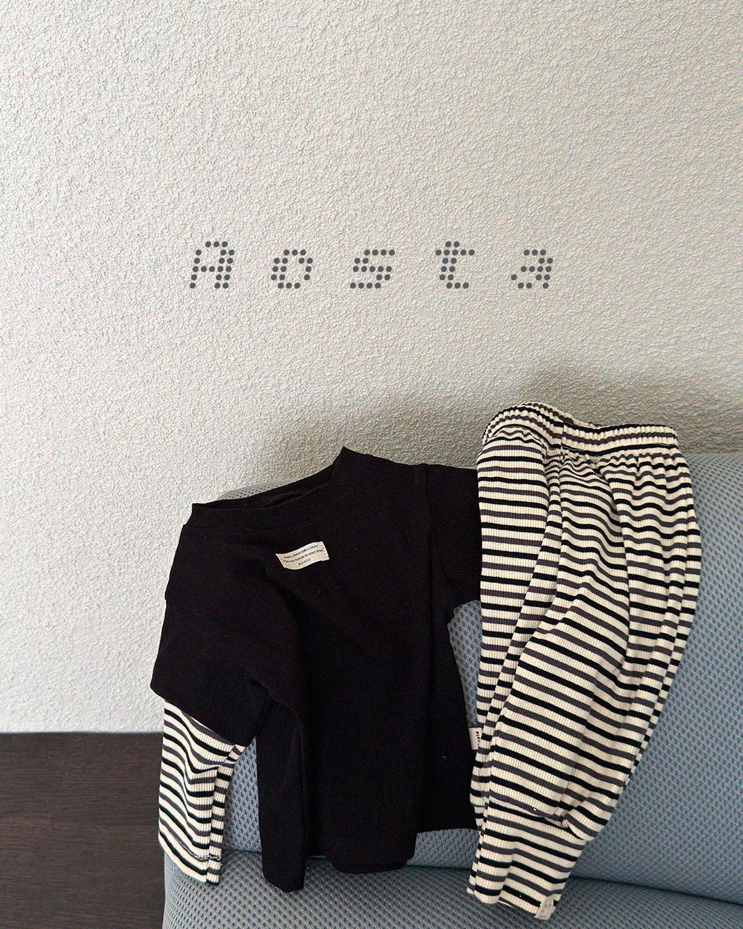 ［Aosta］Crayon Stripe Pants