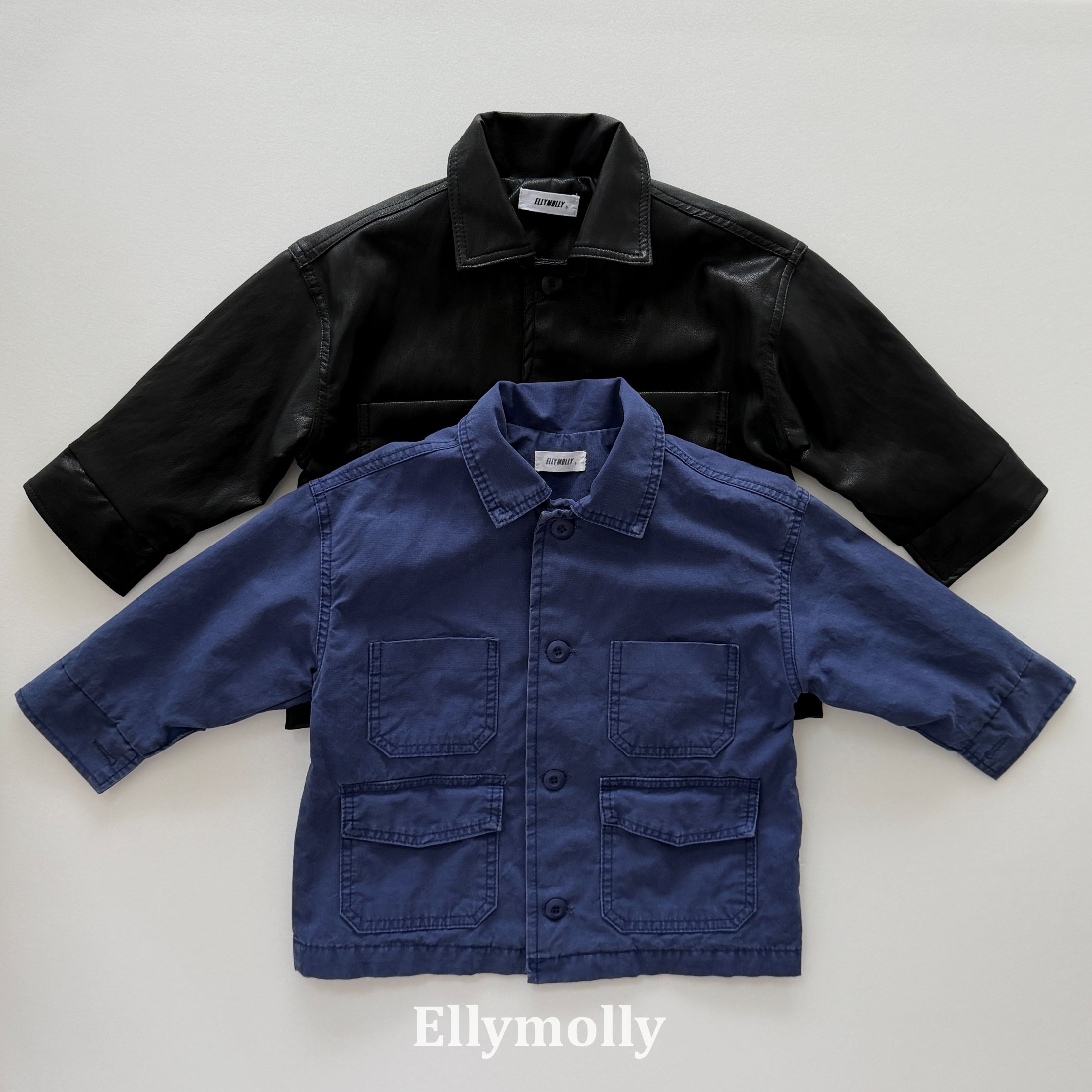 ［ELLY MOLLY］Deep tone utility jacket