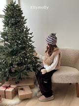 ［ELLY MOLLY］Fluffy vest