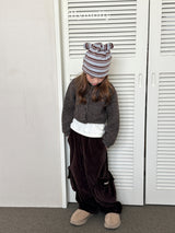 ［ELLY MOLLY］Snow warm turtleneck tee